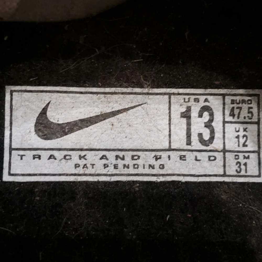 Nike Size 13 Men's Track & Field Cleats - Picture 10 of 13